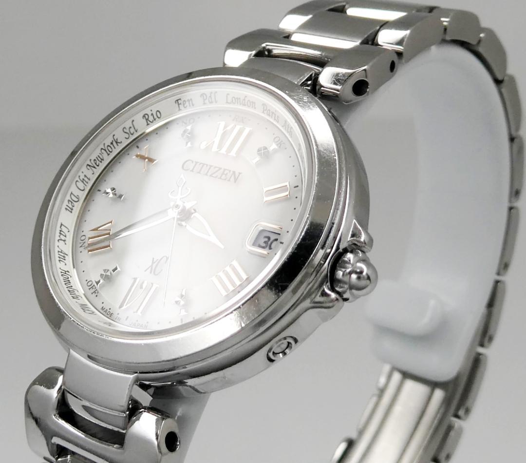 ✴良品稼働品 シチズン xC ハッピーフライト 電波ソーラー 17㎝ 現行販売品