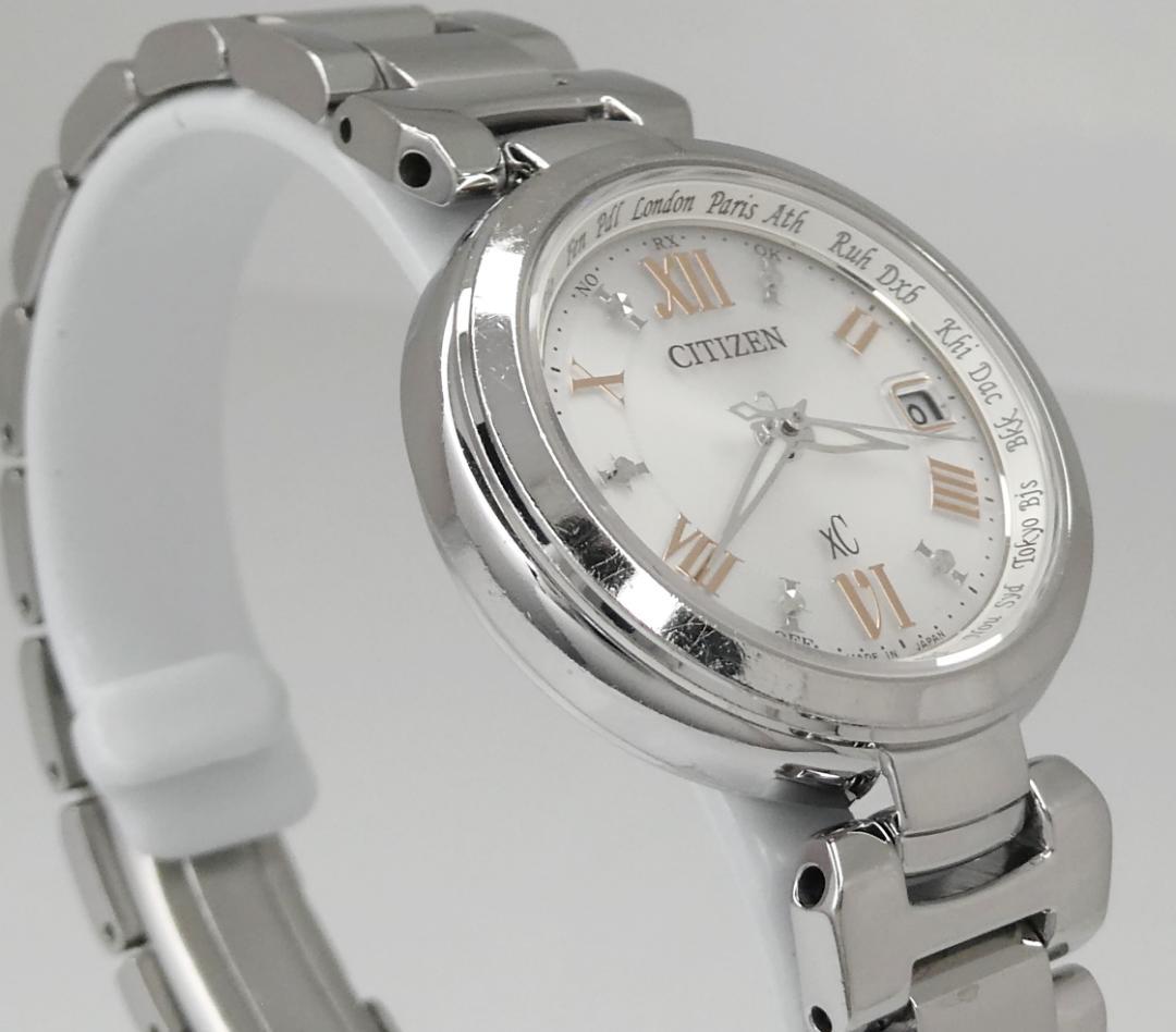 ✴良品稼働品 シチズン xC ハッピーフライト 電波ソーラー 17㎝ 現行販売品