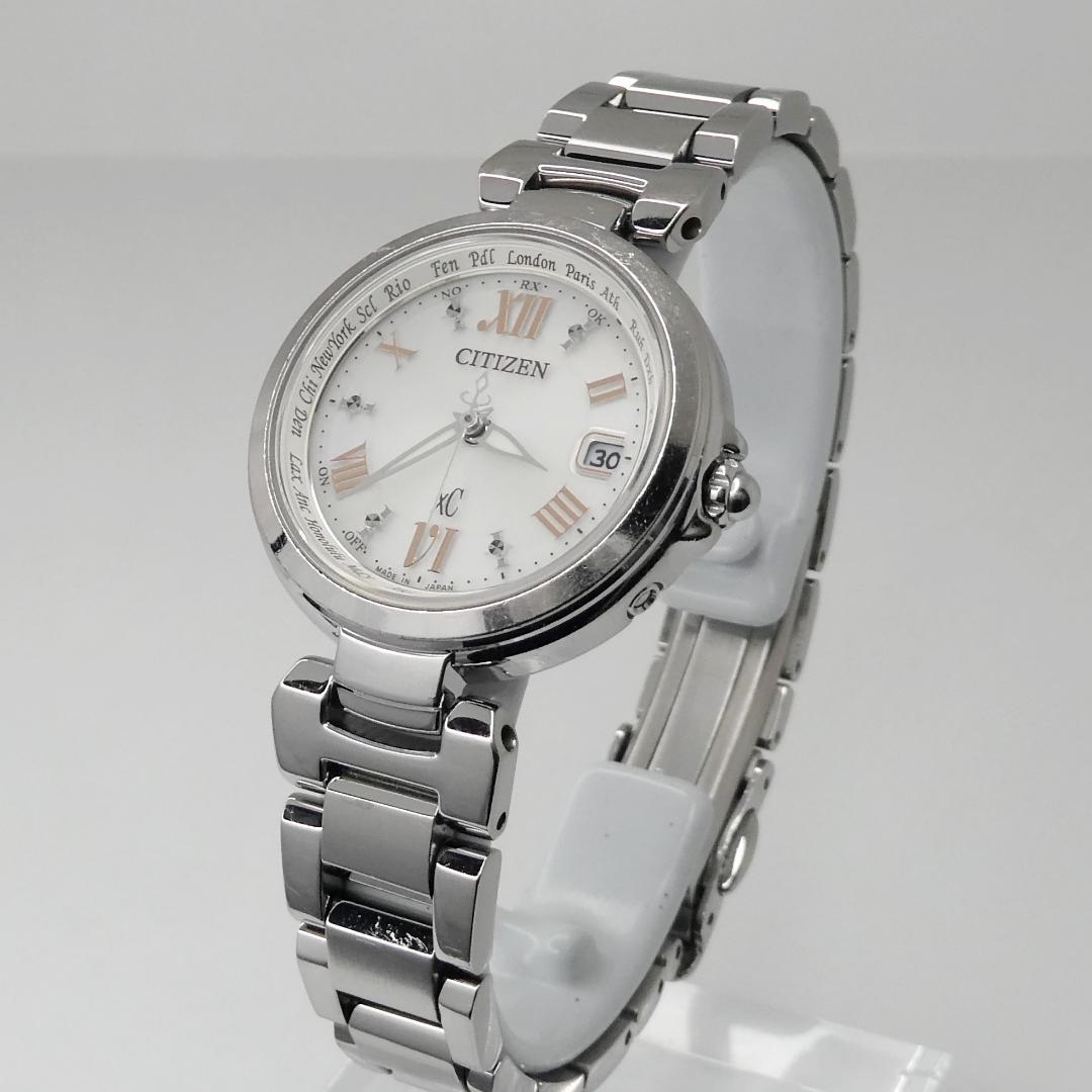 ✴良品稼働品 シチズン xC ハッピーフライト 電波ソーラー 17㎝ 現行販売品