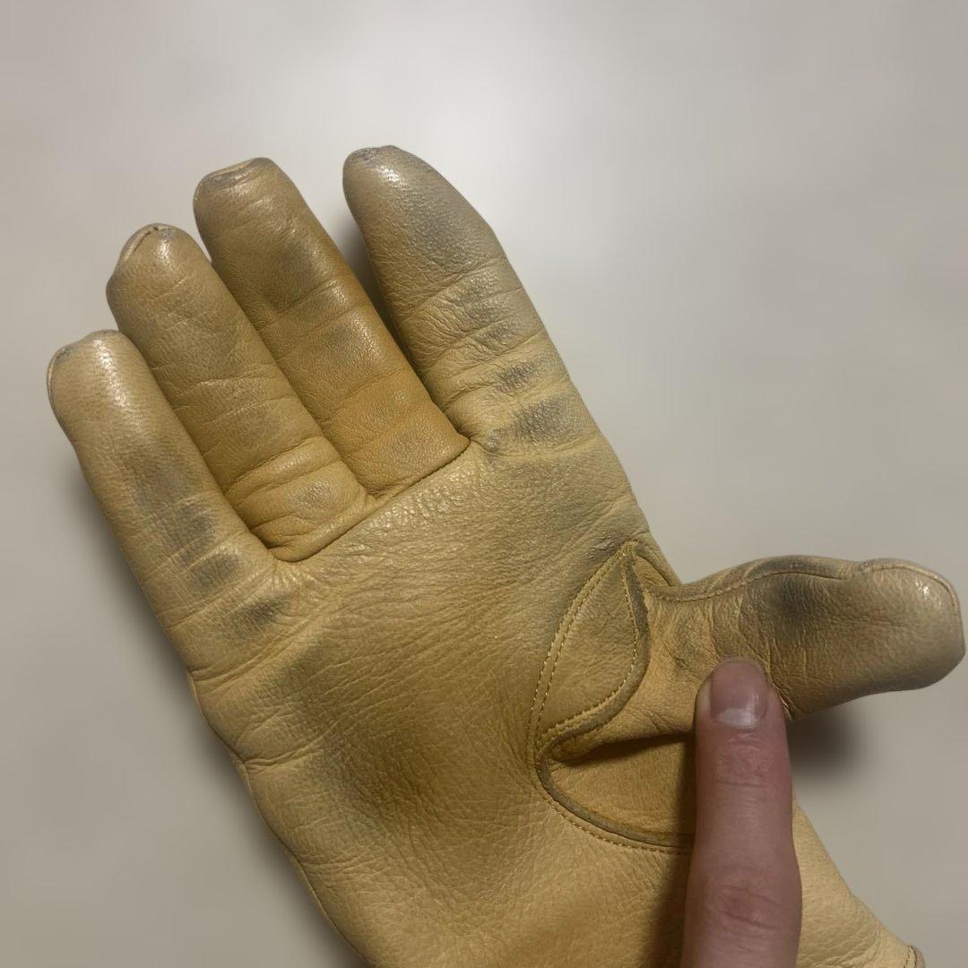 LAMP GLOVES WINTER GLOVE M キャメル　ランプグローブス