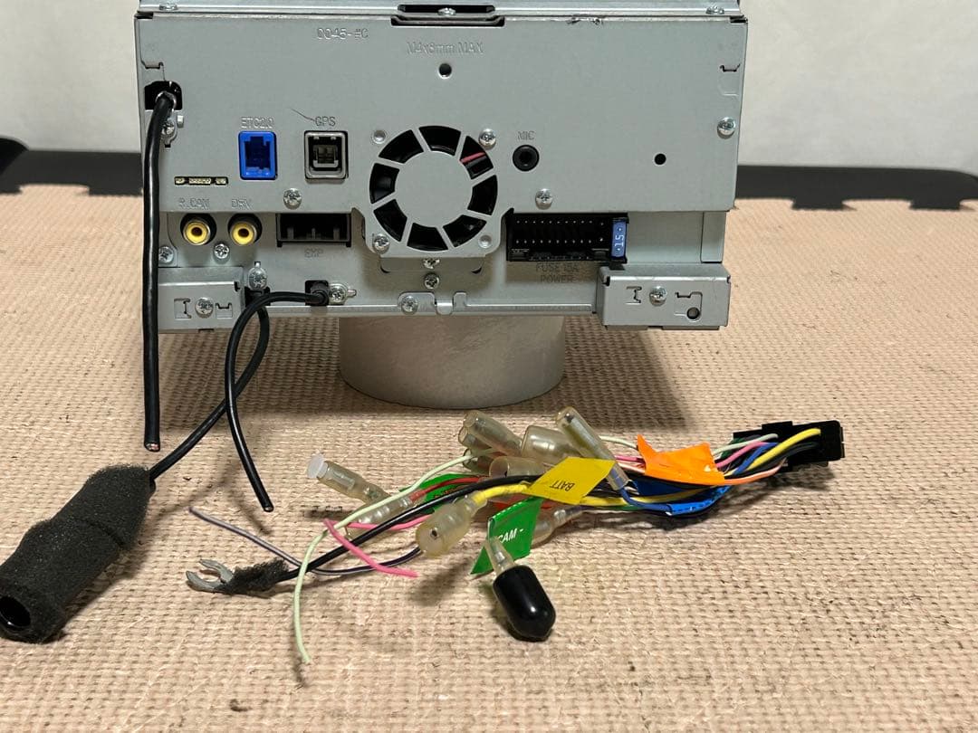 MDV-D207BT ケンウッド　メモリーナビ Bluetooth 難あり