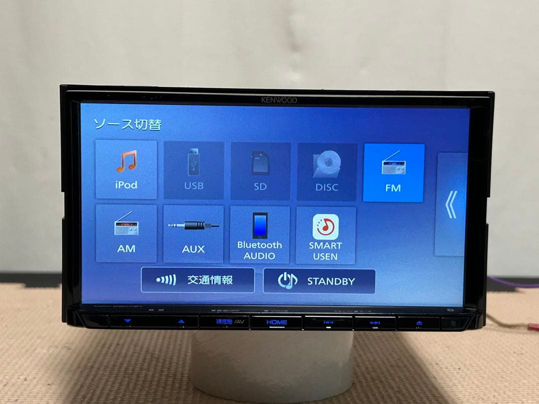 MDV-D207BT ケンウッド　メモリーナビ Bluetooth 難あり