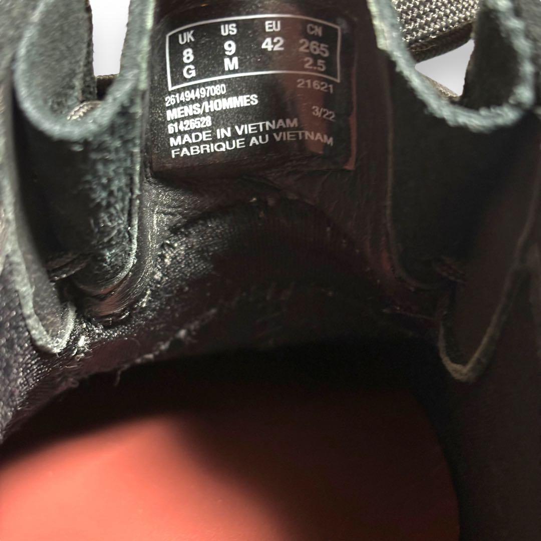 極美品 未使用級 クラークス ワラビー ゴアテックス スエード ブラック 黒