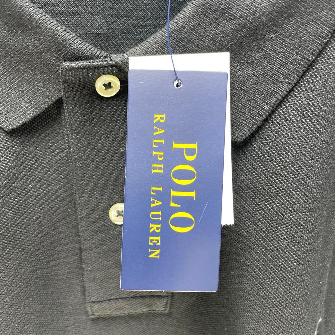 新品未使用タグ付　ポロ　ラルフローレン　ポロシャツ　ブラック　サイズXXL