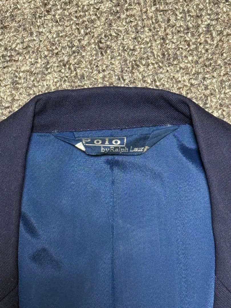 Polo by Ralph Lauren ネイビー ダブルブレストジャケット