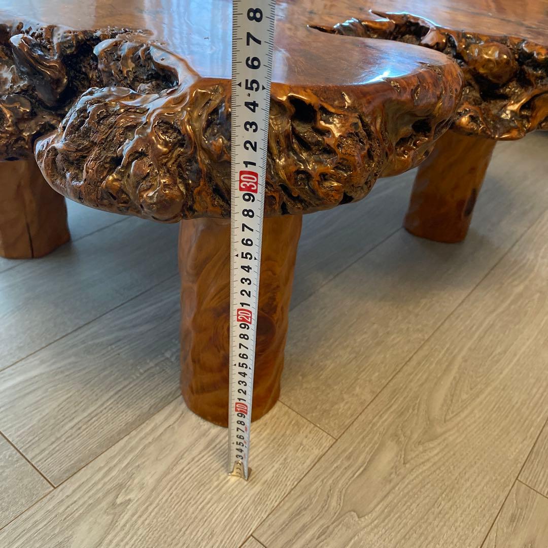 木製座卓 自然木テーブル