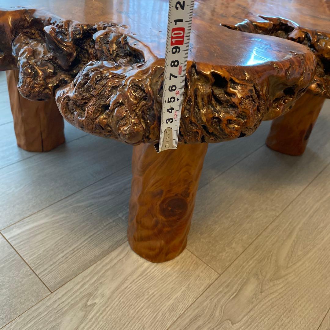 木製座卓 自然木テーブル