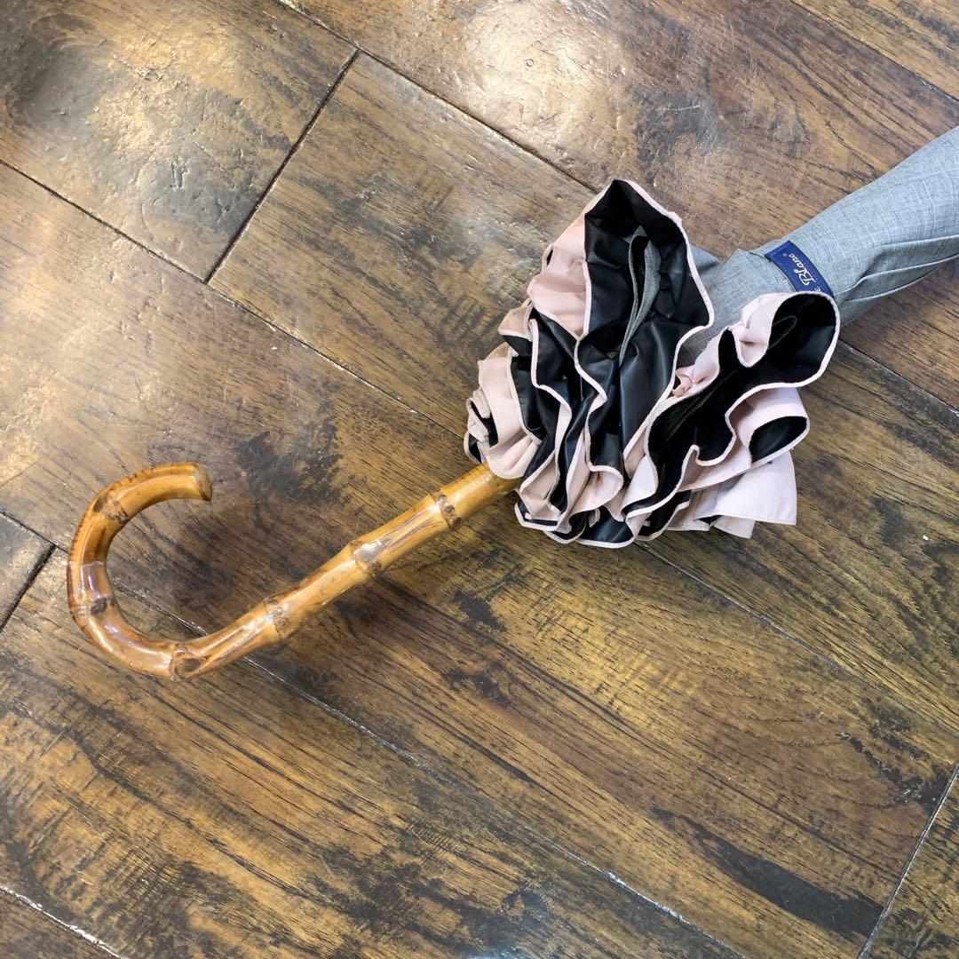 美品！芦屋ロサブラン 日傘 フリル Rosa Blanc