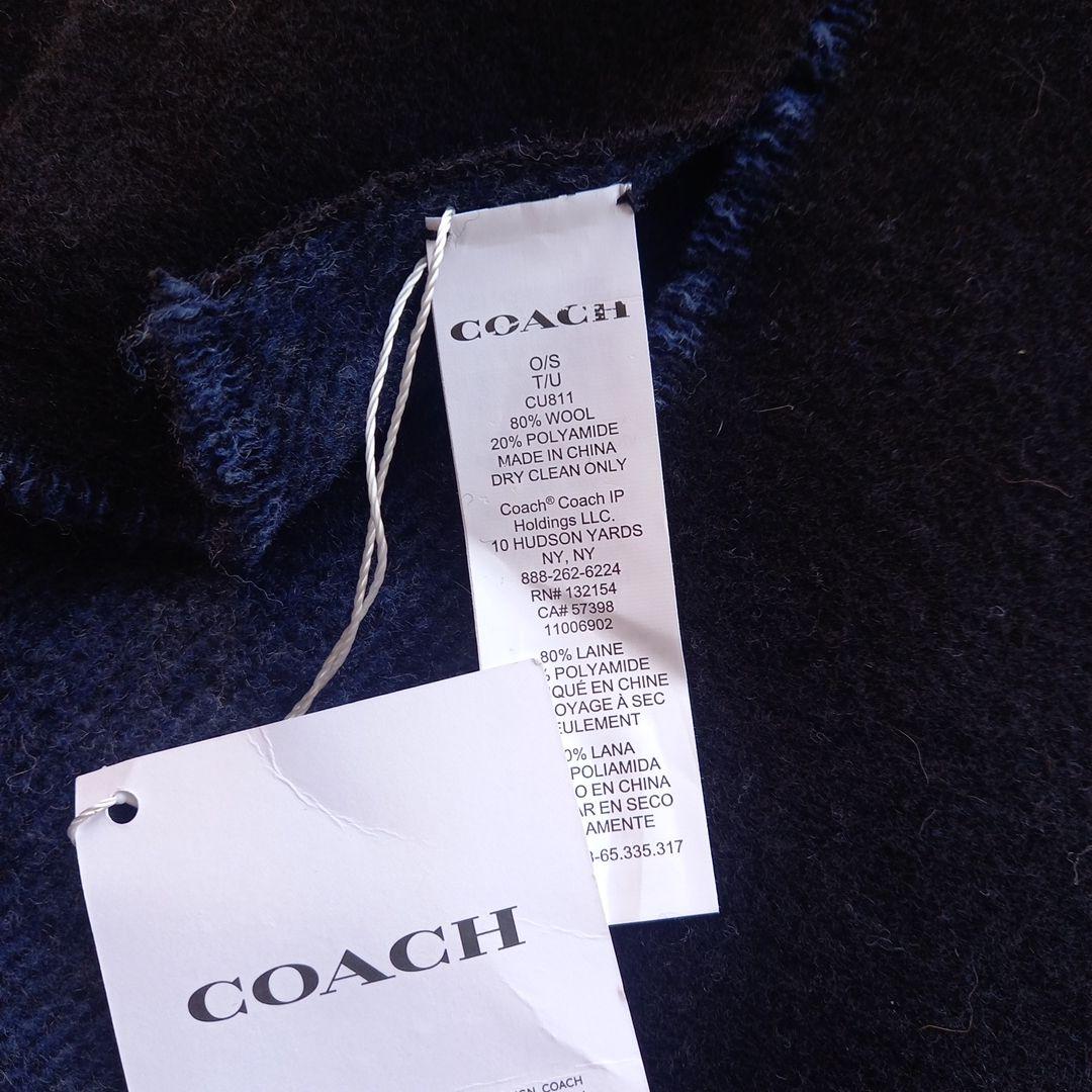 専用　COACH 未使用大判マフラー