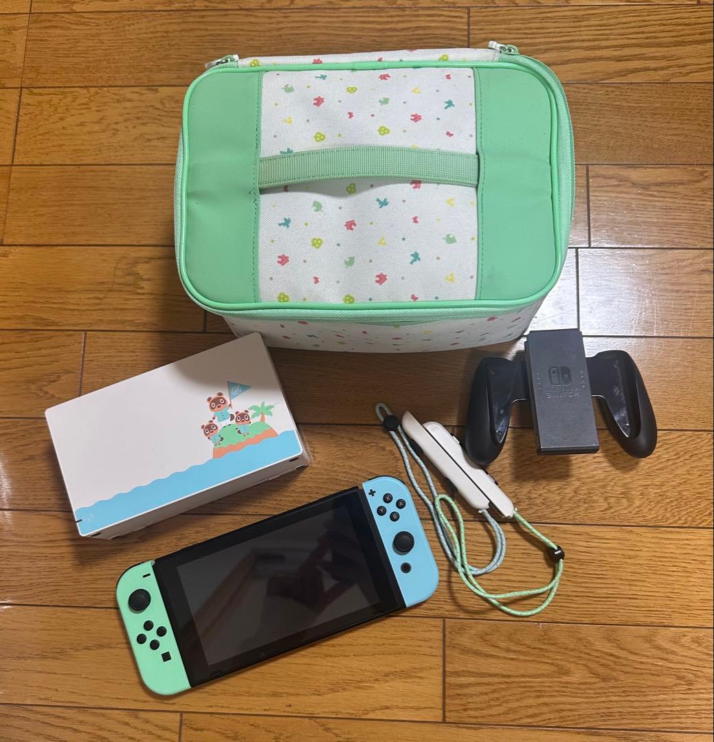 任天堂 Switch 本体 あつまれどうぶつの森モデル