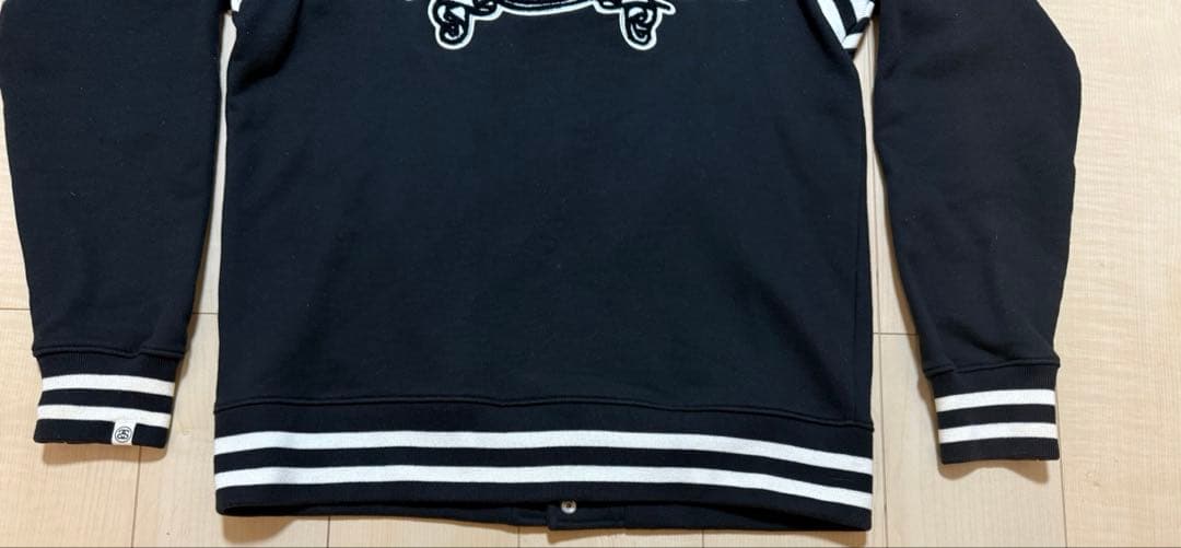 希少サイズXL!! Stussy バーシティー スウェットスタジャン