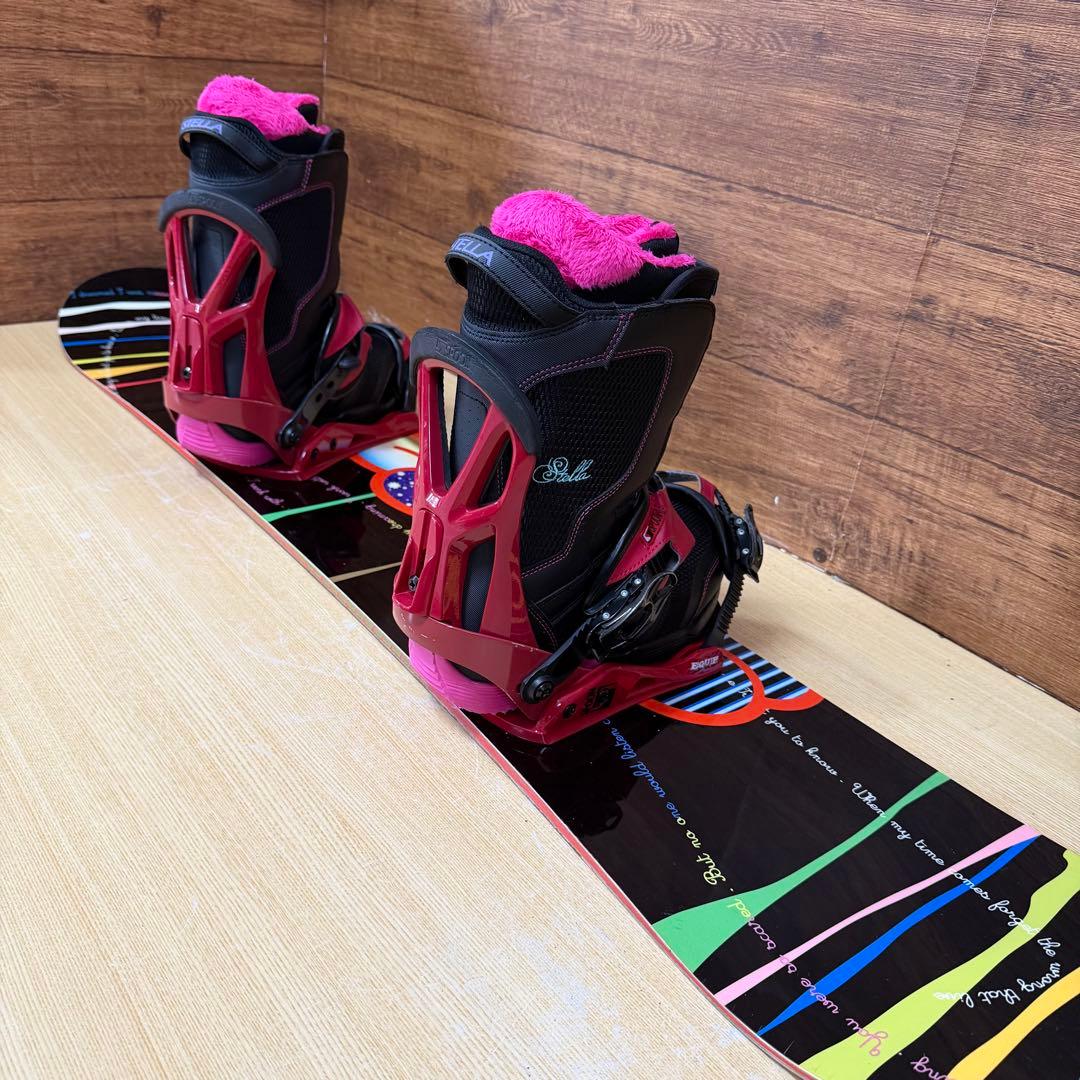 ATOMIC SPOON 初心者オススメ　レディース スノーボード 3点セット