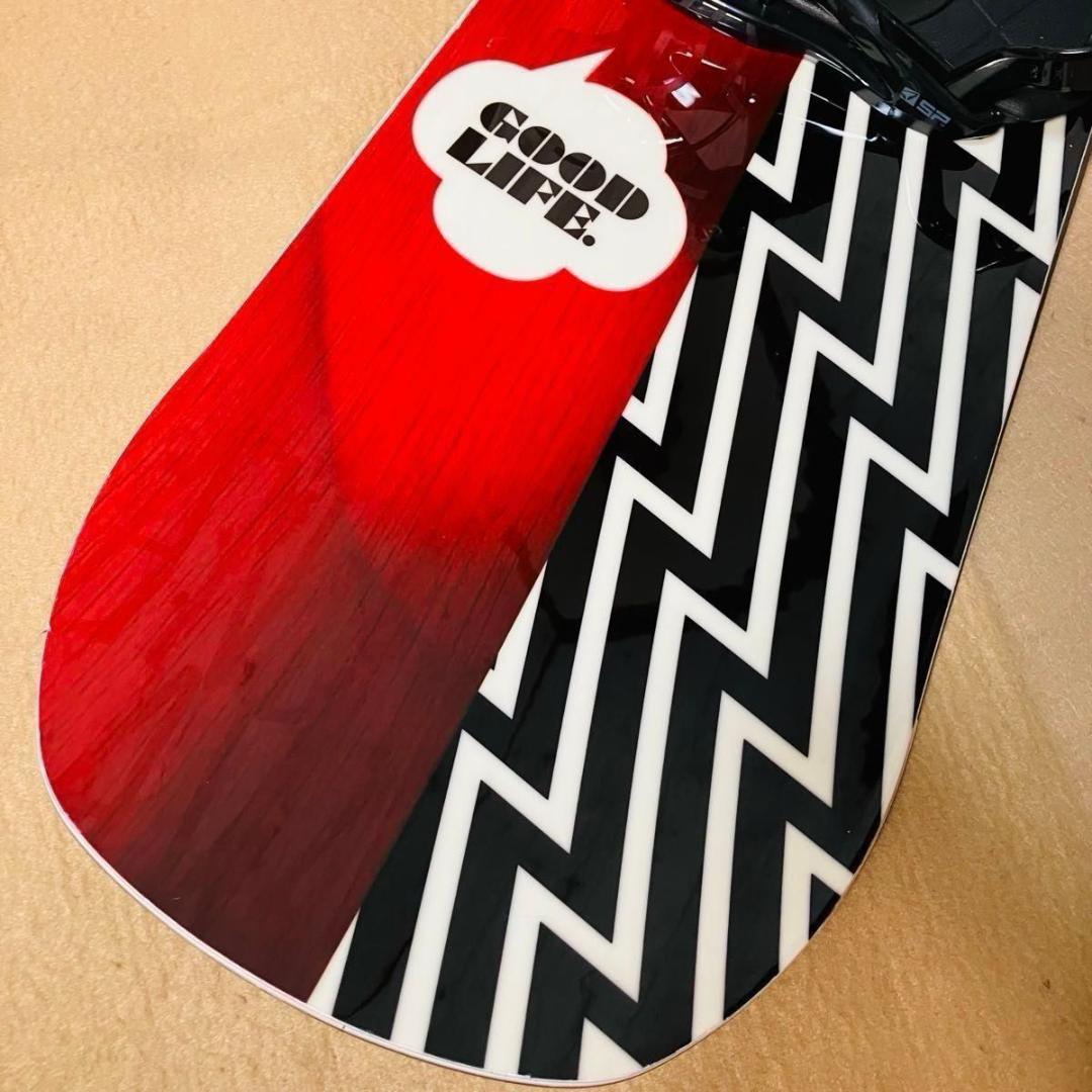 【美品】SAVANDER lowl SP スノーボードビンディングセット 140