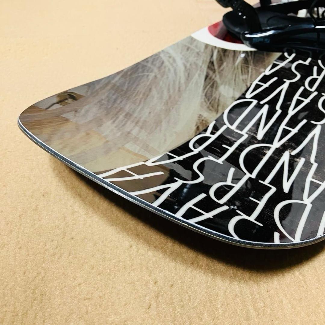 【美品】SAVANDER lowl SP スノーボードビンディングセット 140