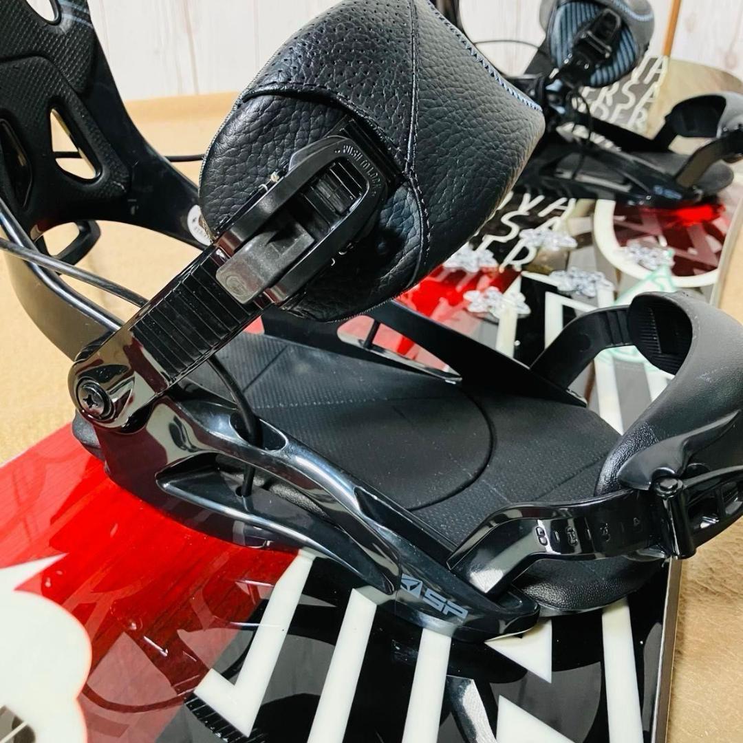 【美品】SAVANDER lowl SP スノーボードビンディングセット 140