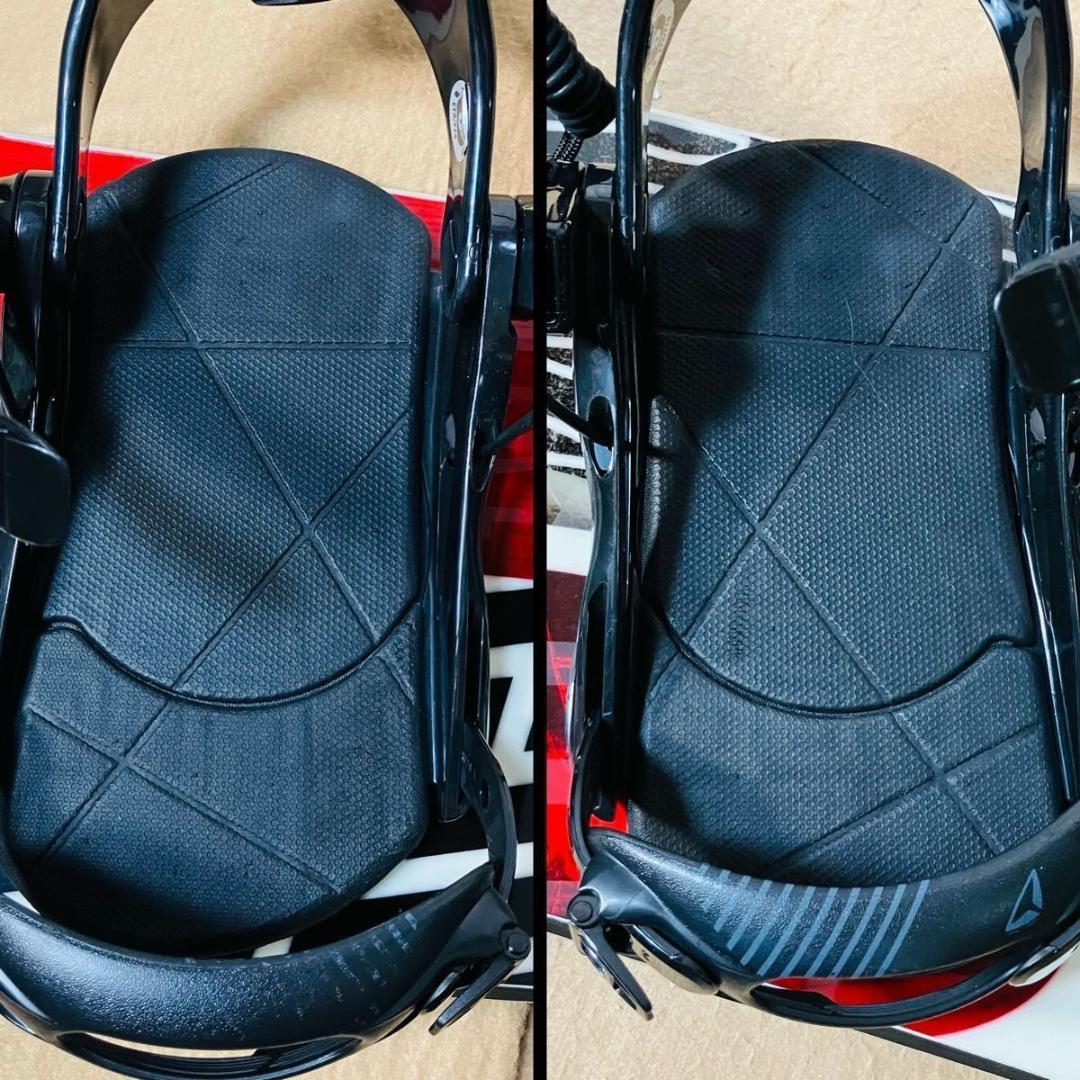 【美品】SAVANDER lowl SP スノーボードビンディングセット 140