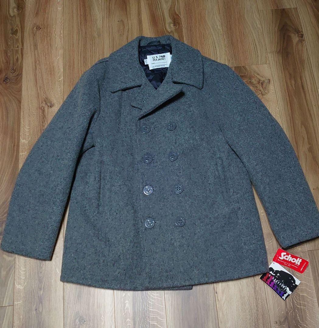 Schott U.S.740N ショットピーコートPEA JACKET 42