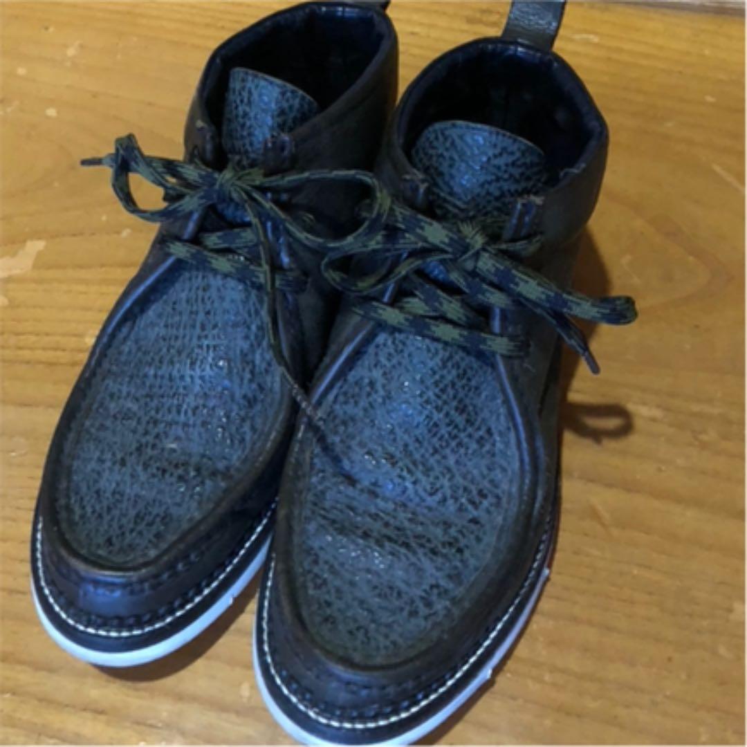 h?katsukawa チロリアンシューズ ビブラムソール