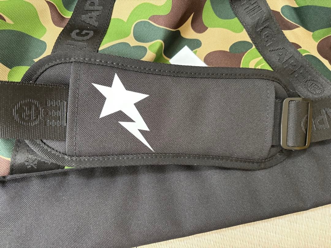 adidas BAPE DUFFLE 　エイプ　アディダス　ダッフルバッグ