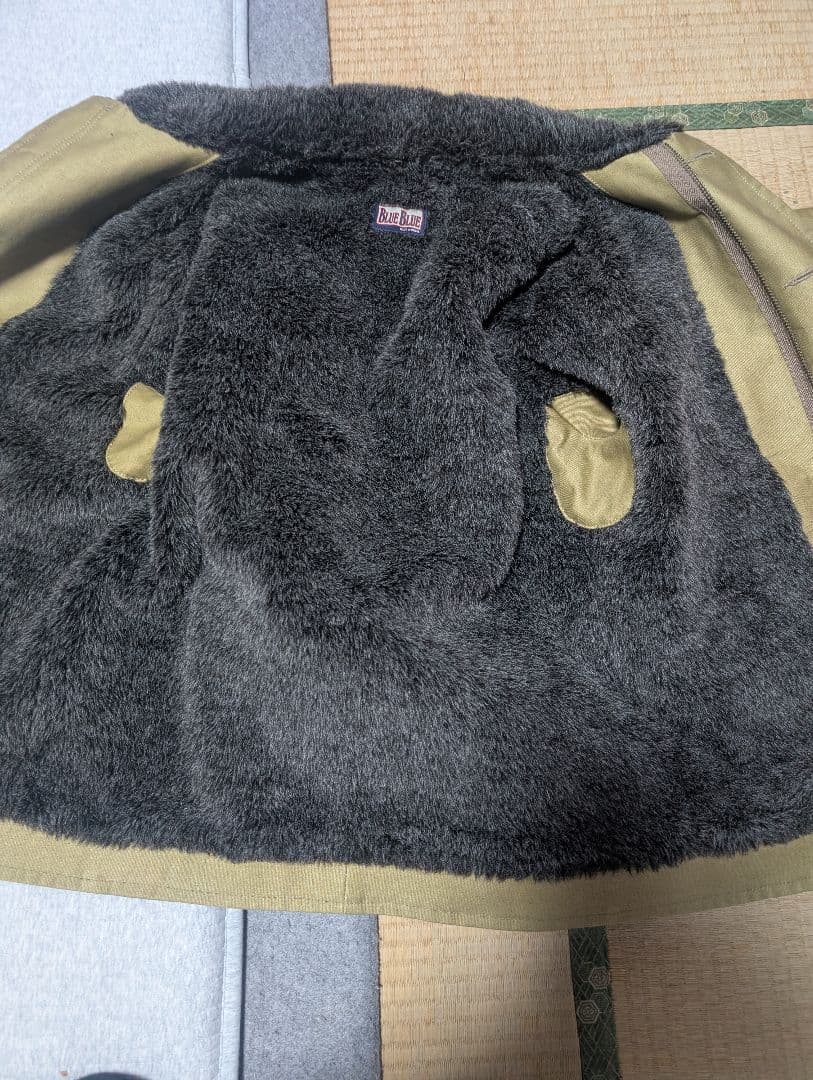 ハリウッドランチマーケット　ジャーマンクロス　デッキジャケット　blueblue