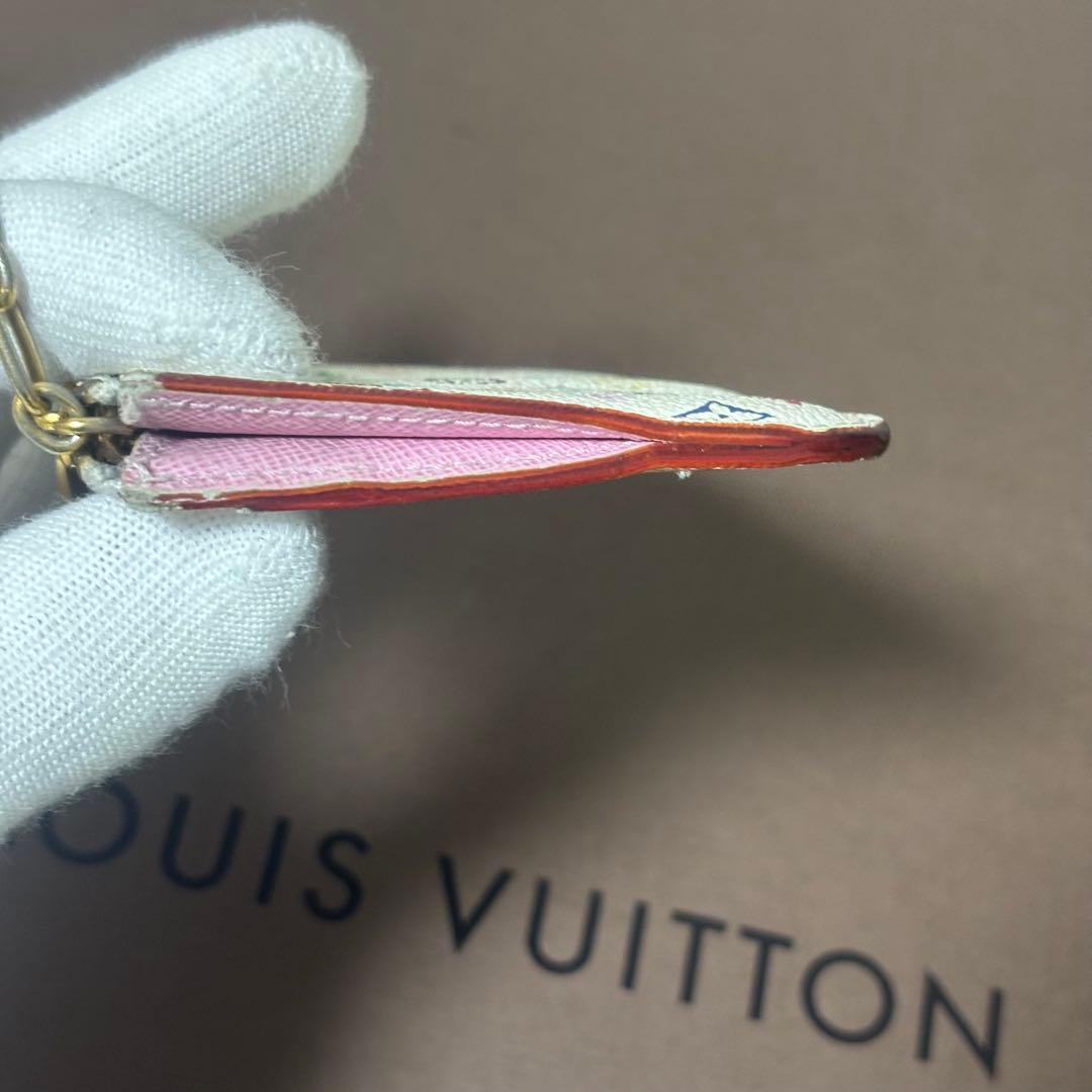 ルイヴィトン マルチカラー ポシェット クレ ケース キーケース