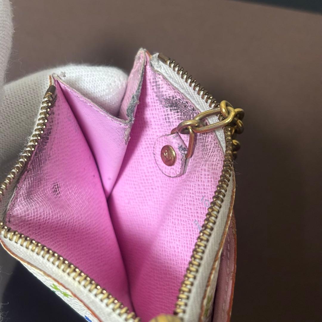 ルイヴィトン マルチカラー ポシェット クレ ケース キーケース