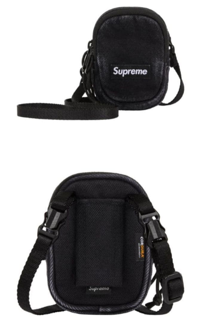 Supreme Denim Mini Utility Bag (デニム、黒)2個