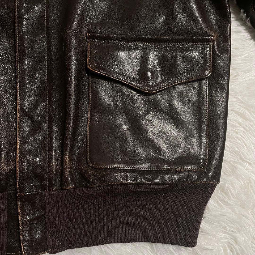 バズリクソンズ A-2 レザージャケット 馬革 J.A.デュボウ