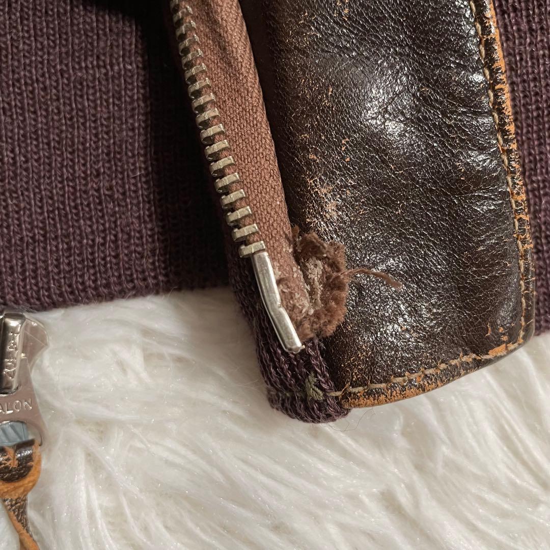 バズリクソンズ A-2 レザージャケット 馬革 J.A.デュボウ