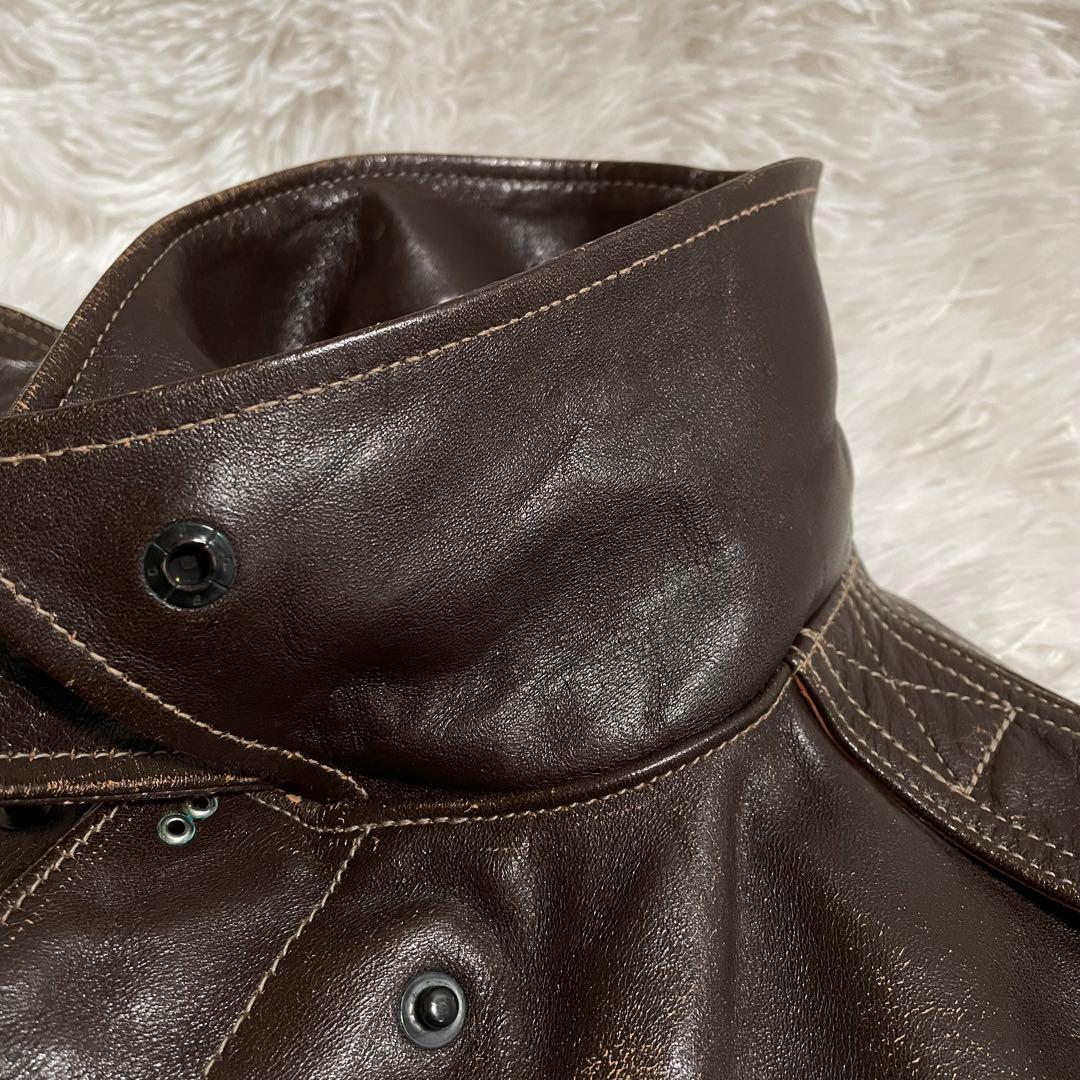 バズリクソンズ A-2 レザージャケット 馬革 J.A.デュボウ