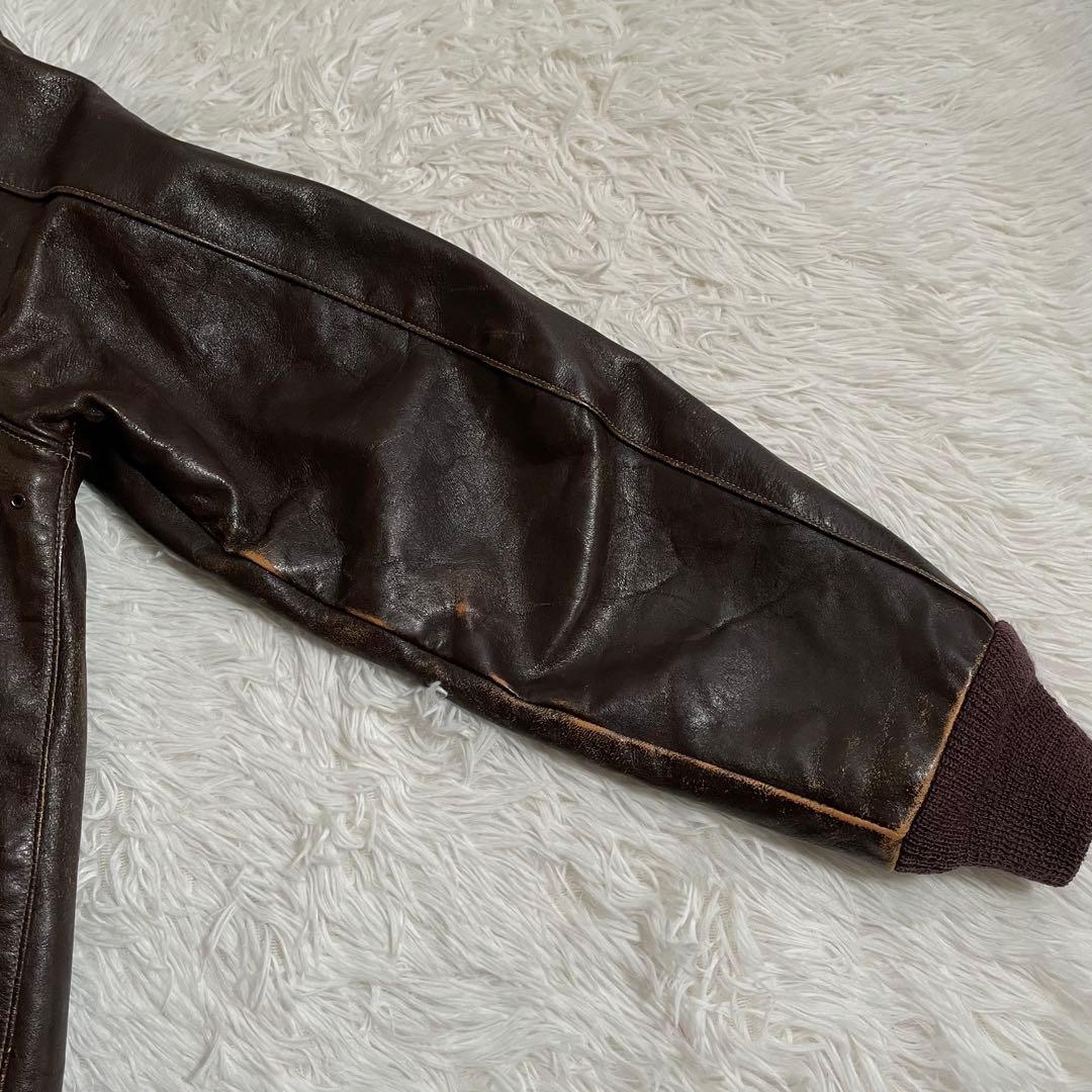 バズリクソンズ A-2 レザージャケット 馬革 J.A.デュボウ