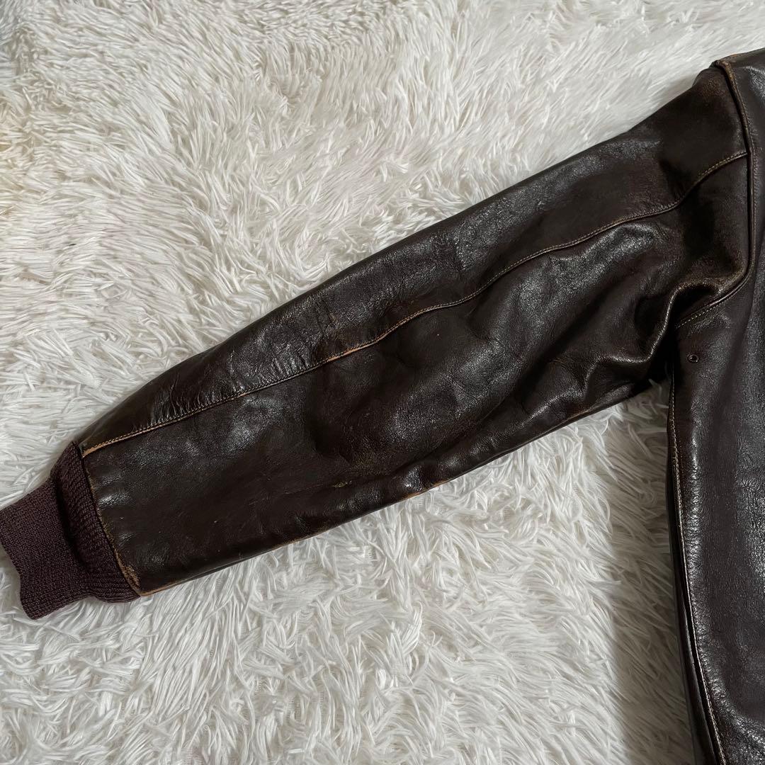 バズリクソンズ A-2 レザージャケット 馬革 J.A.デュボウ