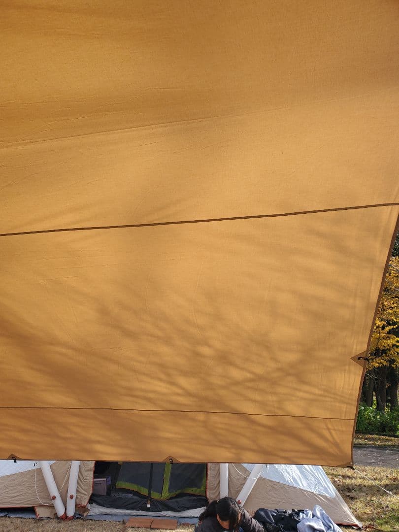 DOD チーズタープ 5M×5M TT10-492-TN 中古美品