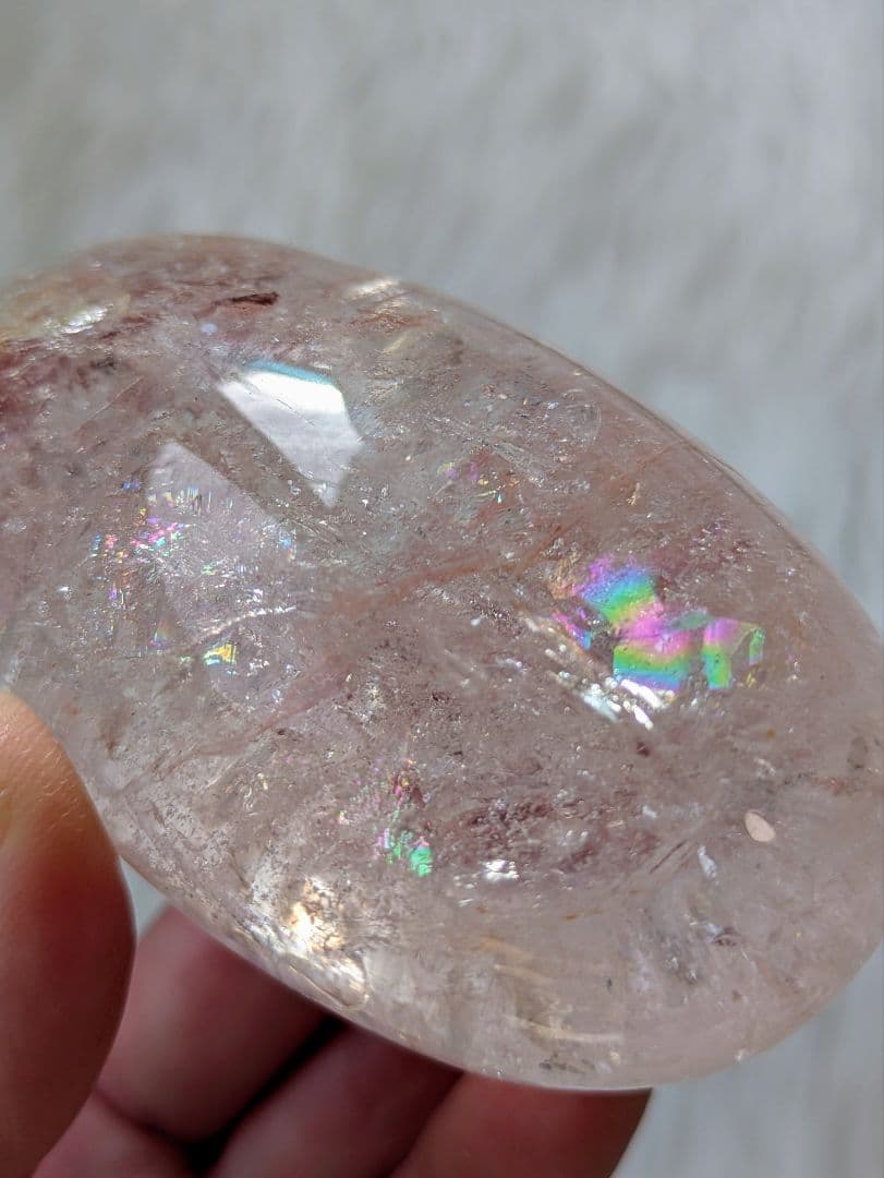 本日限定価格　♡ピンクアゼツライト（通称） ピンククォーツ♡ パーム　（小）