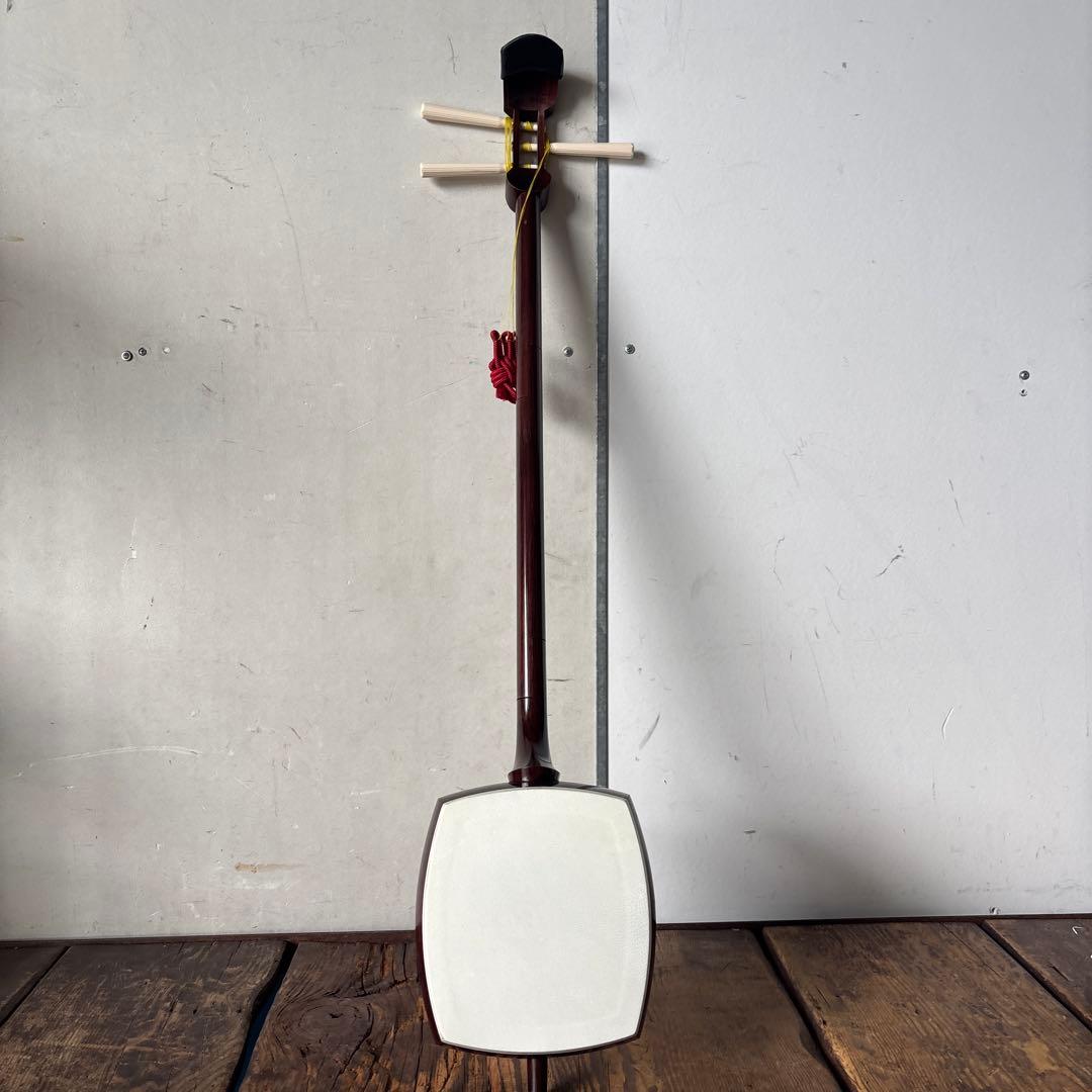 民謡　三味線 経木 使用　3本弦