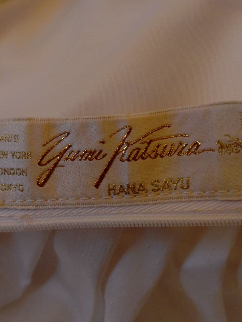 美品 ♡桂 由美 YUMI KATSURA ウエディングドレス ヘッドドレス付