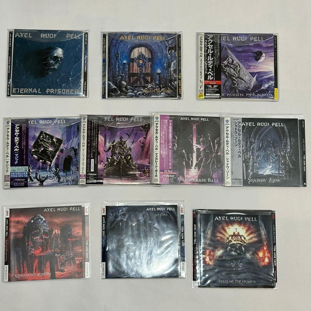 アクセル・ルディ・ペル/AXEL RUDI PELL【CD 10枚セット】