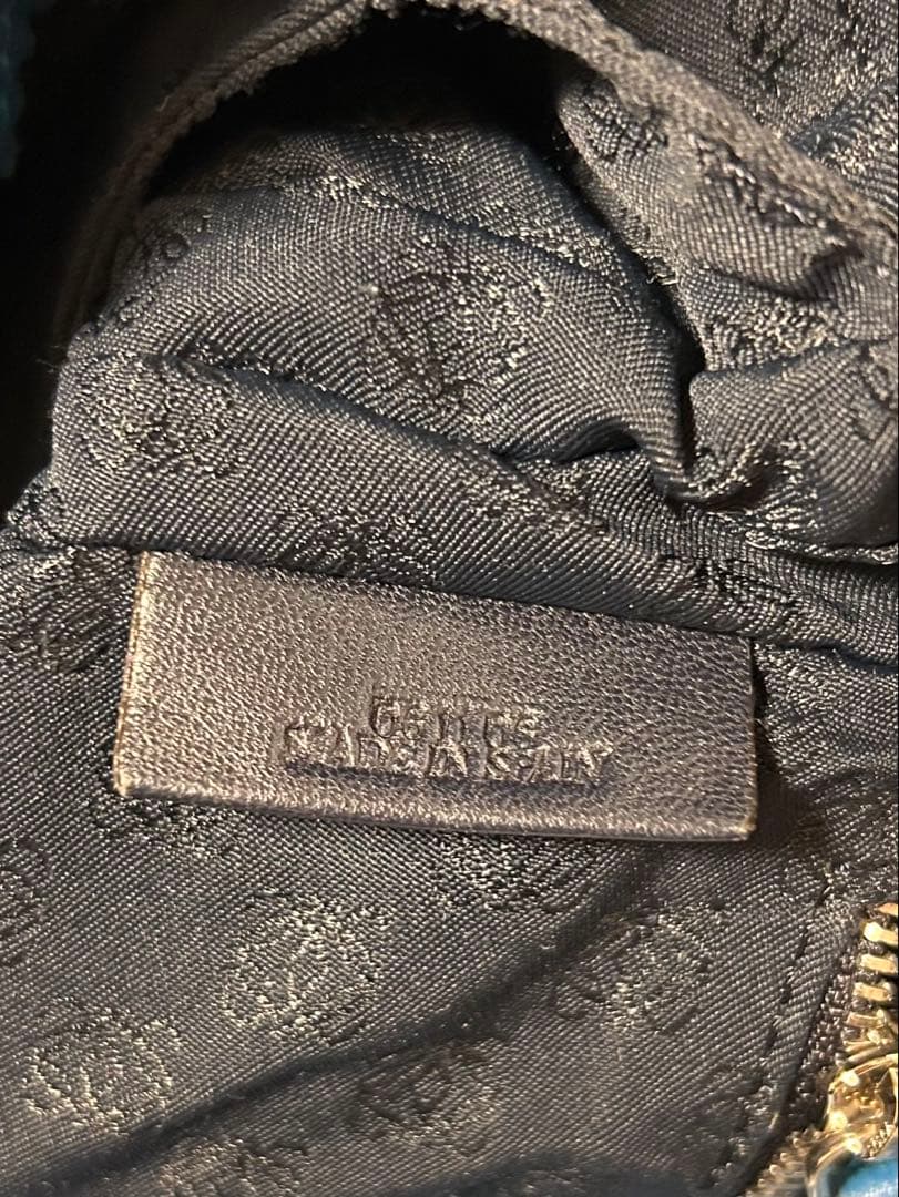 【※最終】LOEWE フラメンコ ブルー ショルダーバッグ