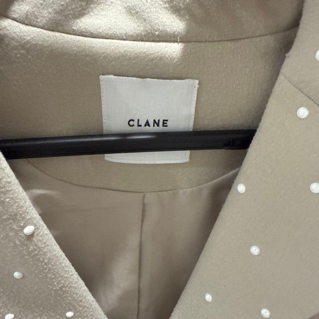【あ】CLANEクラネ パールドットジャケット