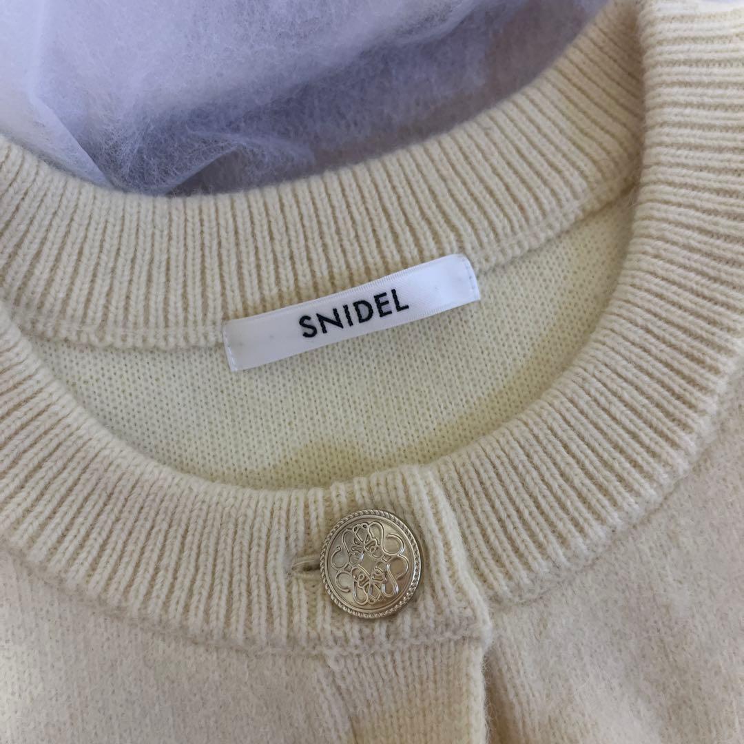 snidel フォックスニットジャケット