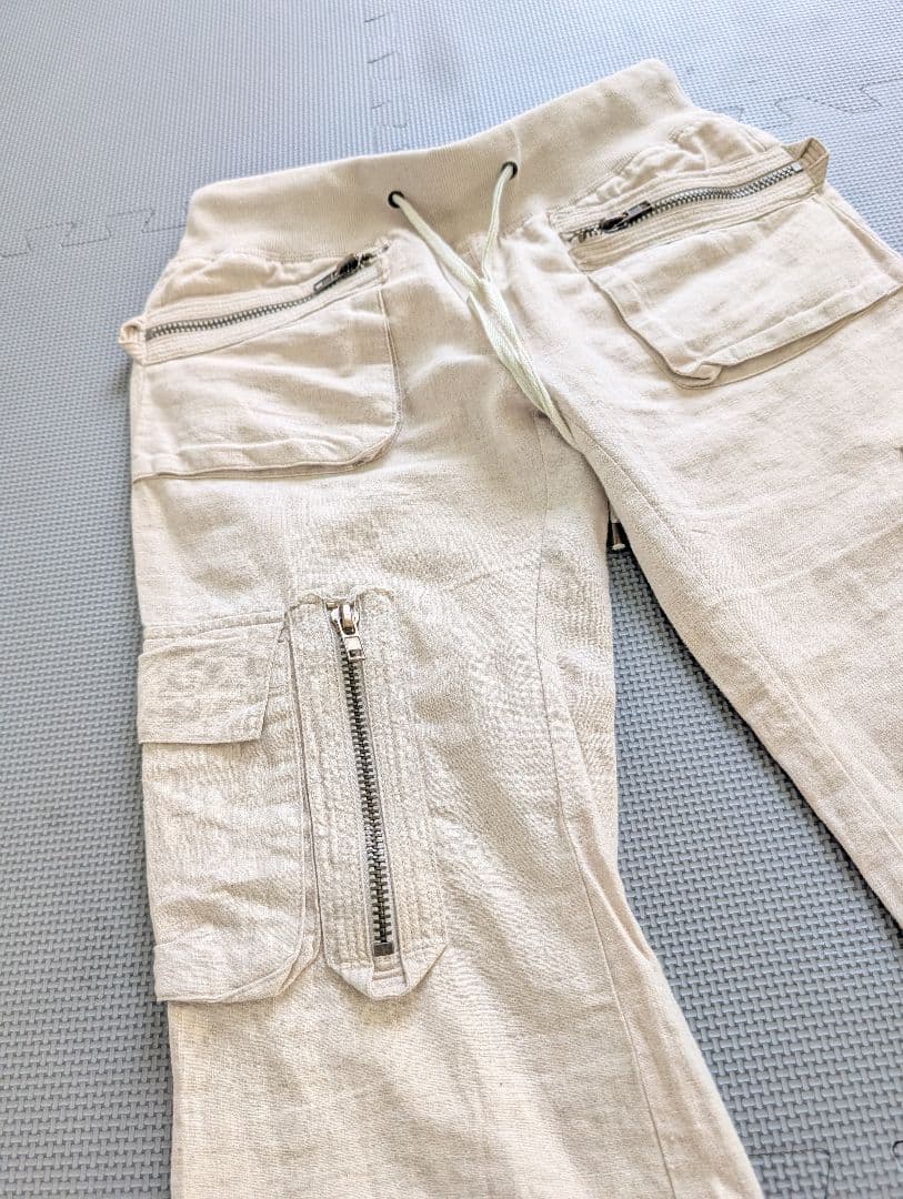 goa アイボリーカーゴパンツ