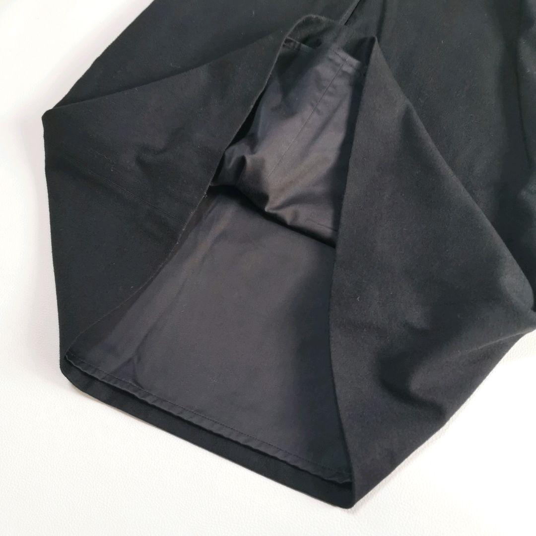 【美品✨】フェンディ ロングワンピース 切替え ハイネック 黒 42