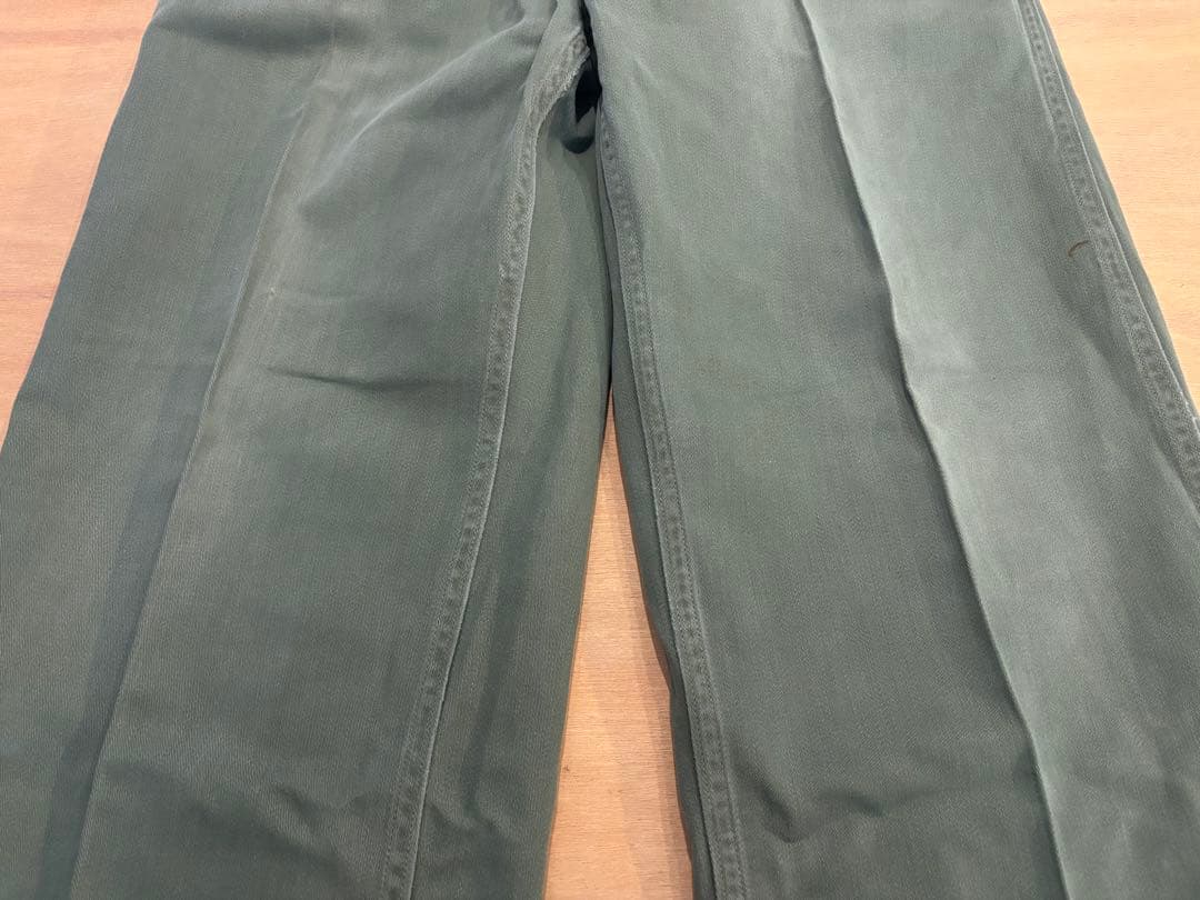 希少 40s 米軍実物 ベイカーパンツ 月桂樹ボタン ② OG-107