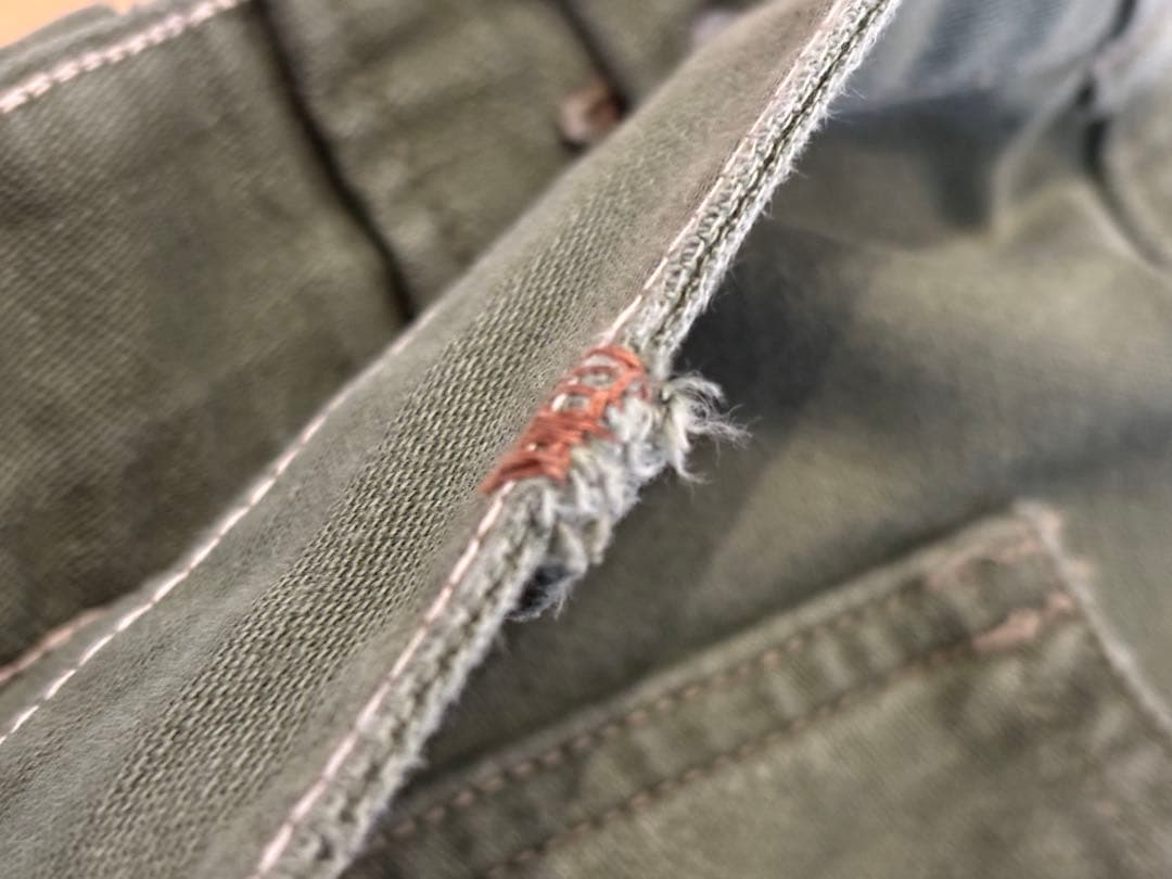 希少 40s 米軍実物 ベイカーパンツ 月桂樹ボタン ② OG-107