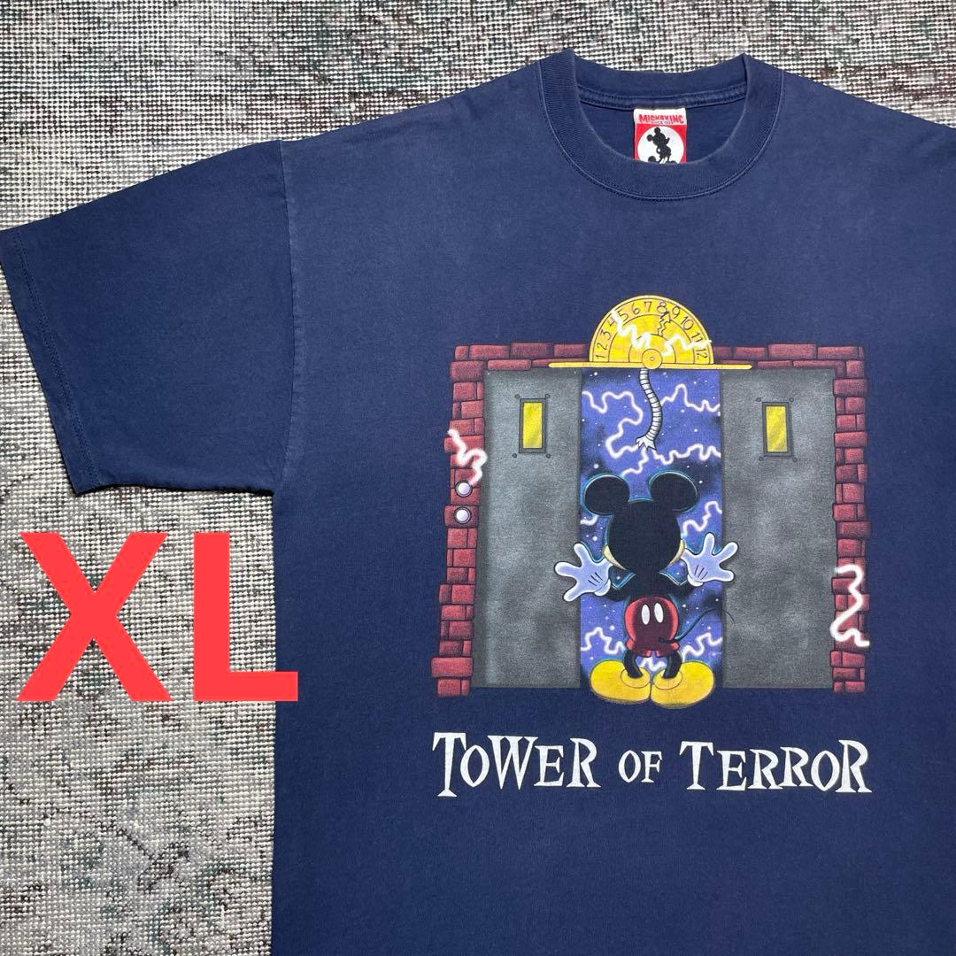 ヴィンテージ　ディズニー　 USA 90s タワーオブテラー　ミッキー Tシャツ