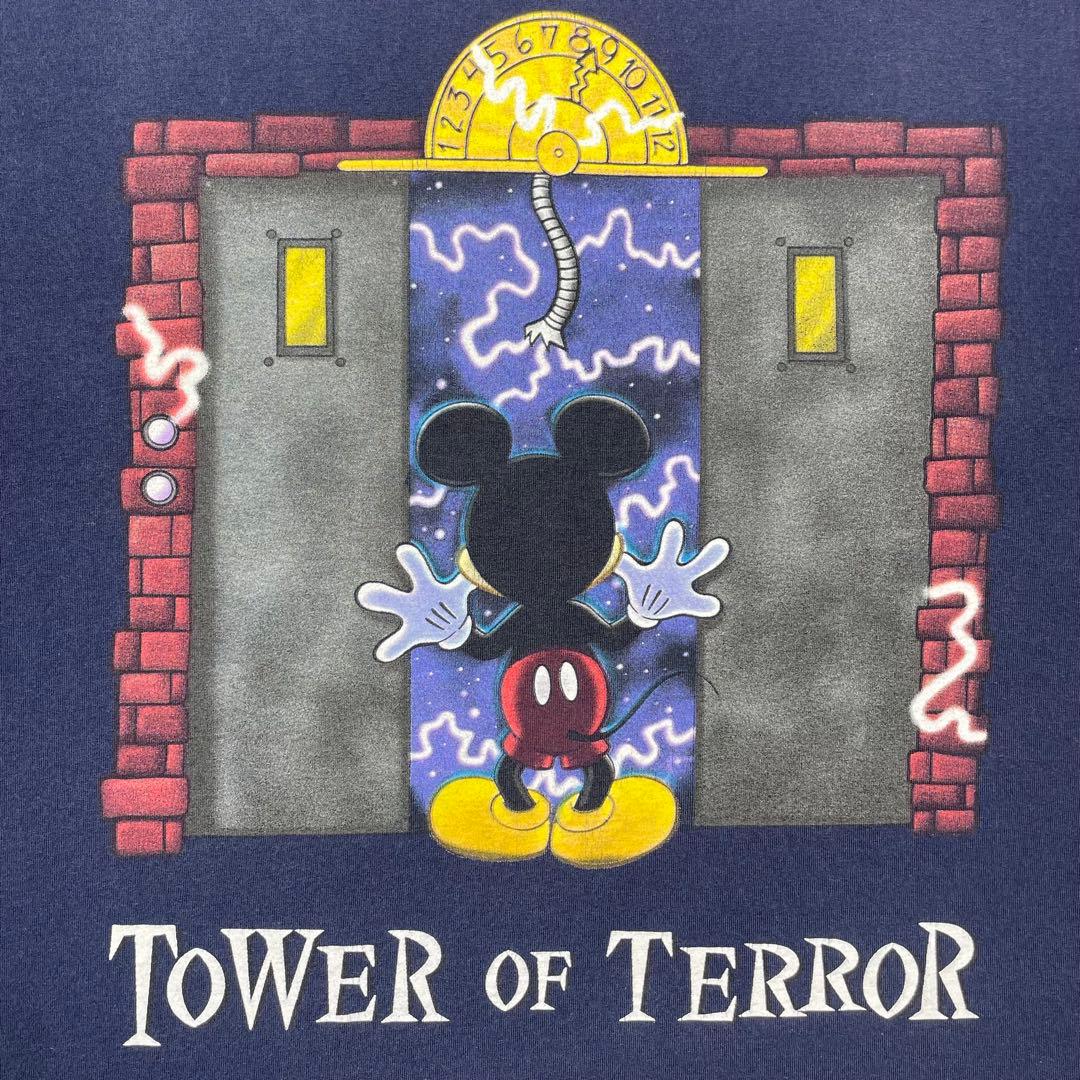 ヴィンテージ　ディズニー　 USA 90s タワーオブテラー　ミッキー Tシャツ