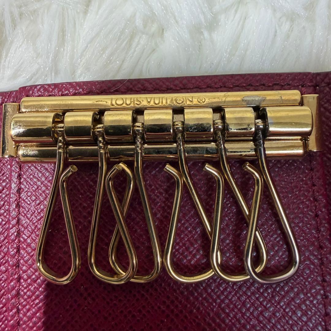 【専用】ルイヴィトン ミュルティクレ6 モノグラム フューシャ キーケース
