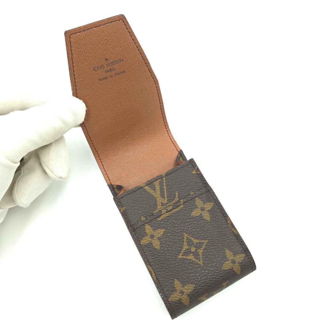 ルイヴィトン エテュイ シガレットケース アイコス 煙草 モノグラム ポーチ