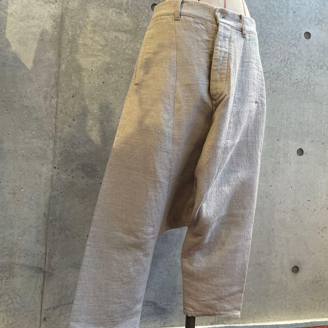 ARTS&SCIENCE アーツアンドサイエンス　サルエルパンツ　ベージュ