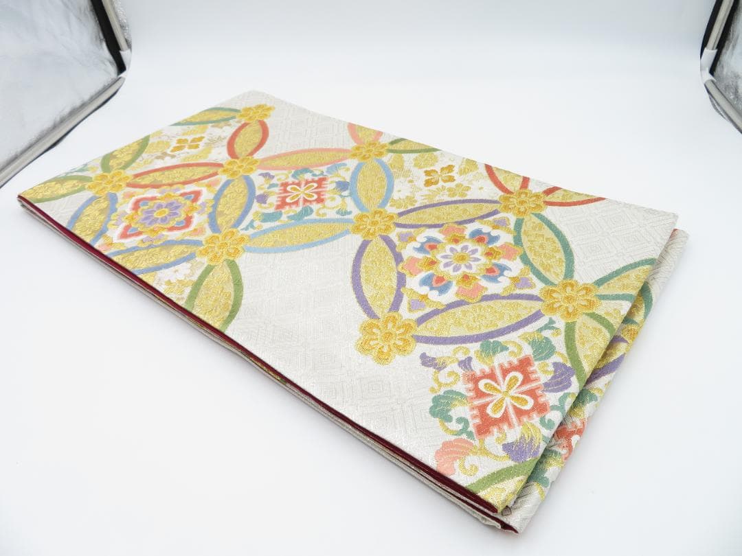 【値下げ】正絹 振袖セット 着物 京都きもの友禅 成人式 ターコイズブルー